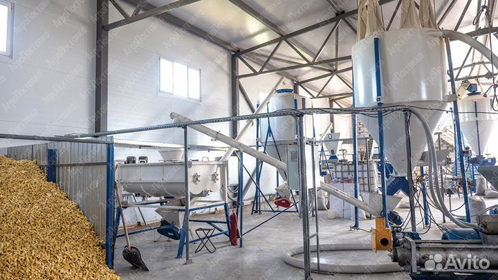 Линия гранулирования компонентов