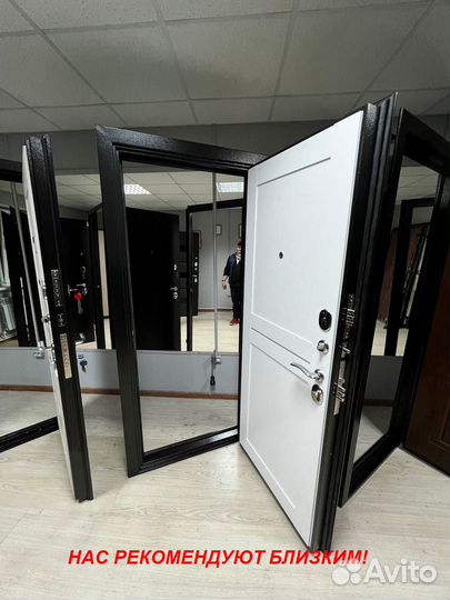 Тяжелая дверь входная с установкой