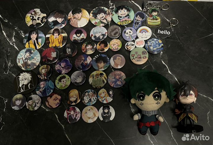 Аниме значки