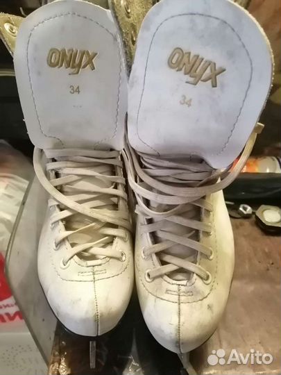 Коньки фигурные детские 34