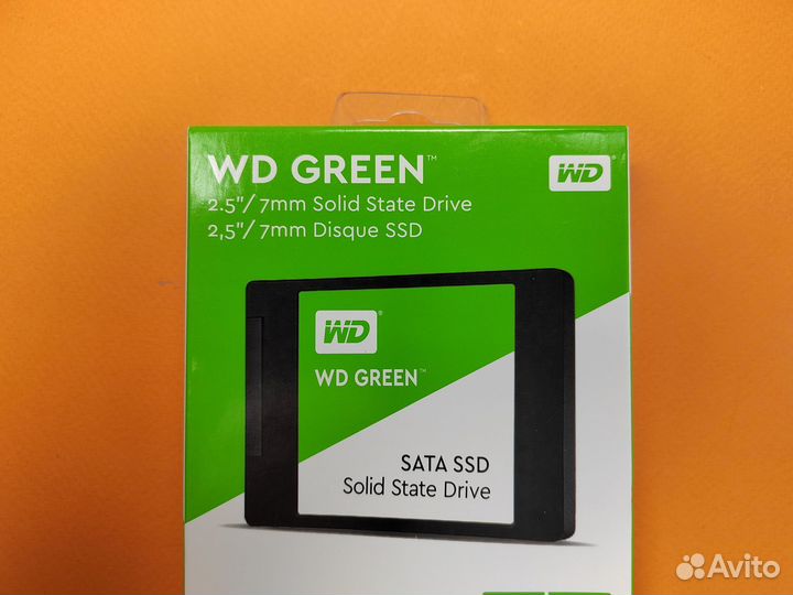 SSD диск Western Digital green 120GB