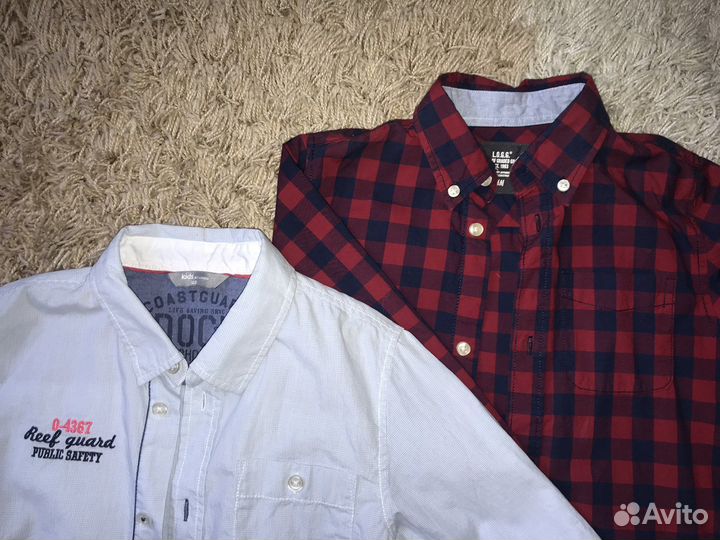 Рубашка и брюки р.116-122