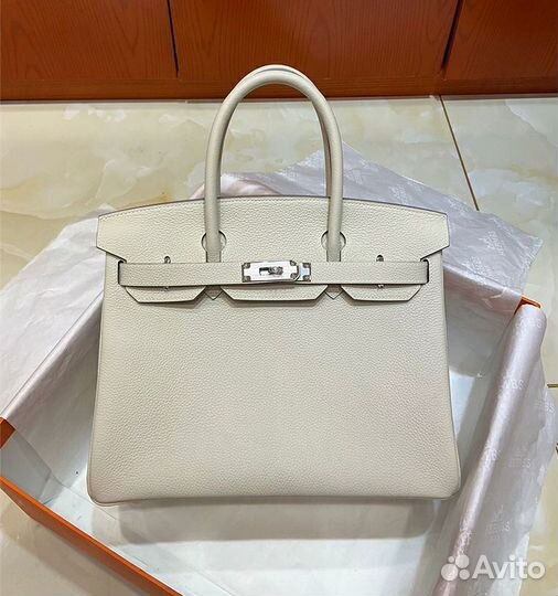 Сумки Hermes birkin кожа Hass leather