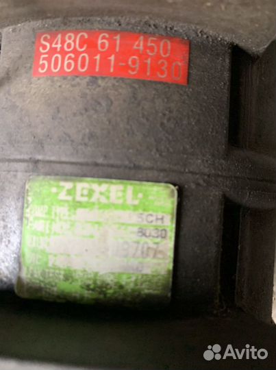 Компрессор кондиционера Mazda Bongo R2