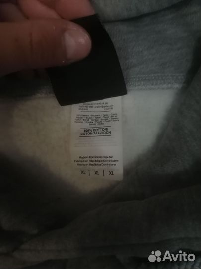 Худи thrasher серое