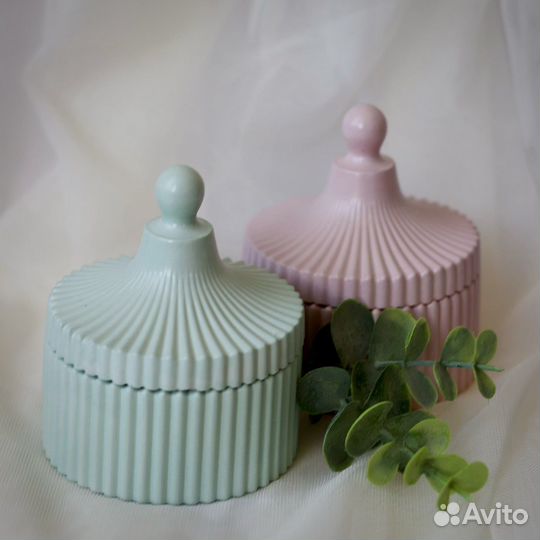 Шкатулка для украшений из гипса