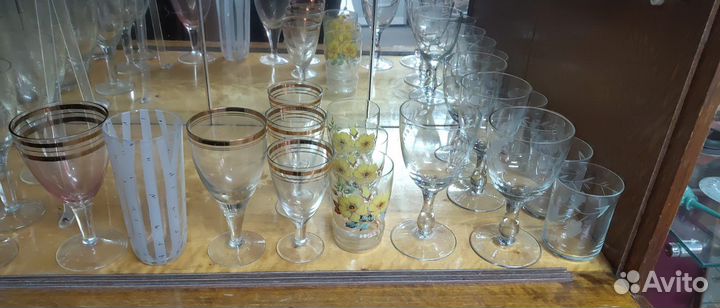 Рюмки стекло СССР