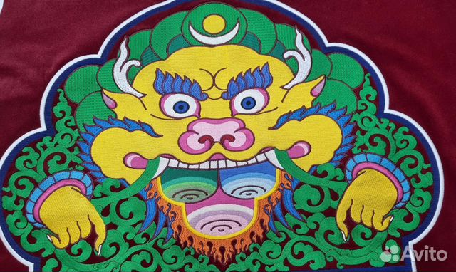 Машинная вышивка оптом