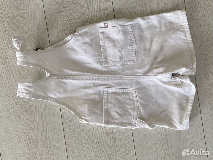 Джинсовый комбинезон для девочки 86 92