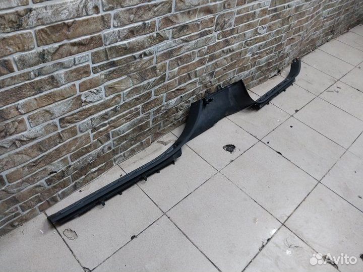 Накладка на порог салона левая Audi Q7 4L 3.0 CRC