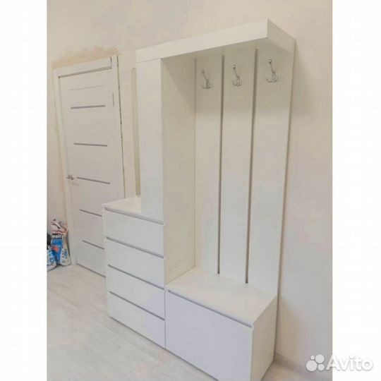 Прихожая белая Хелен (как икеа)