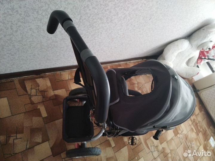 Трехколесный велосипед коляска