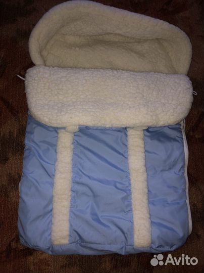 Конверт зимний на овчине