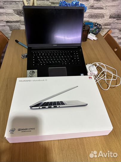 Ноутбук huawei matebook d, i5