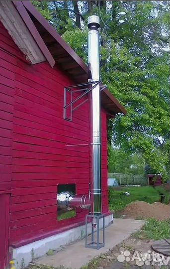 Трубы для дымохода, вентиляция, со скидкой