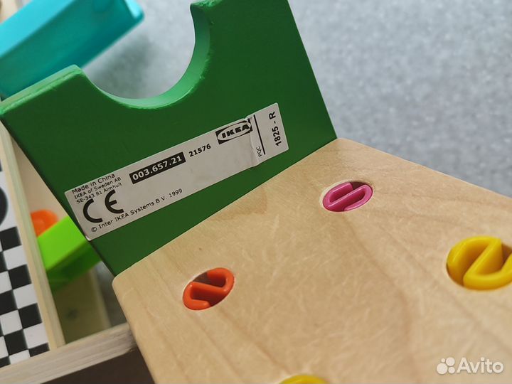 Развивающие игрушки деревянные пакет