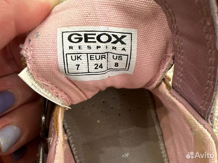 Кроссовки geox 24