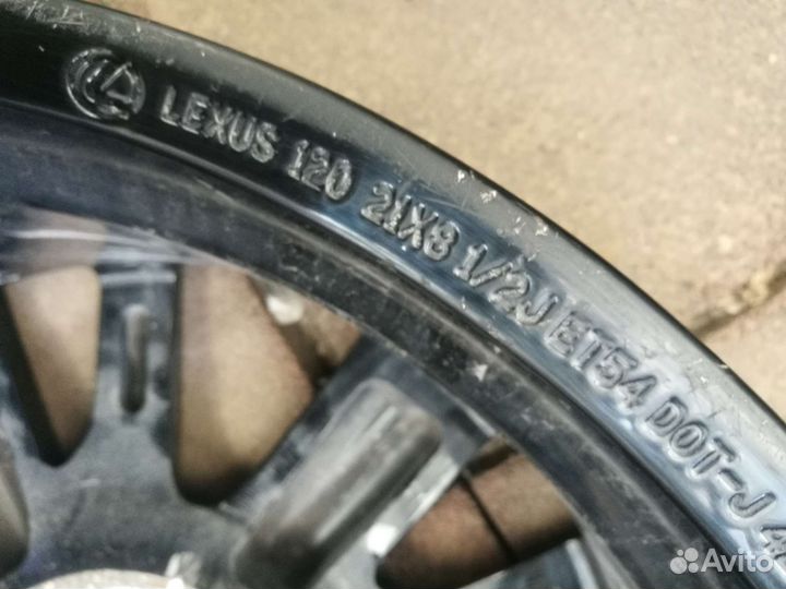 Кованый диск R 21 lexus. 1 штука