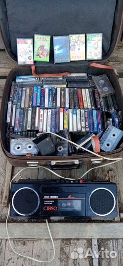 Аудиокассеты с магнитофоном