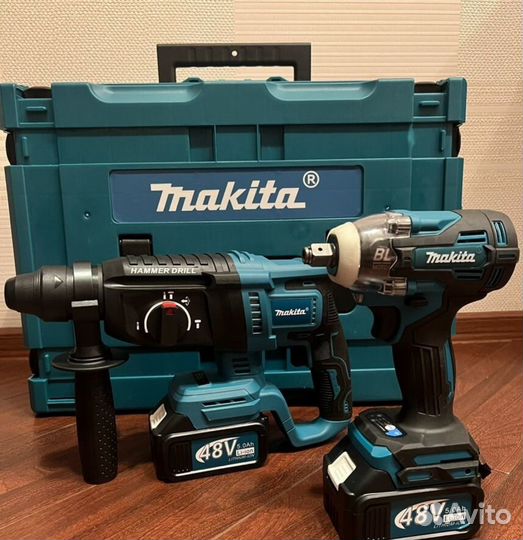 Набор инструментов Makita 4 в 1 аккумуляторный