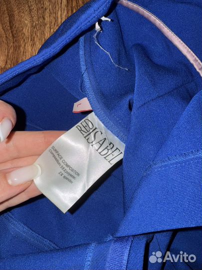 Брюки синие со стрелками