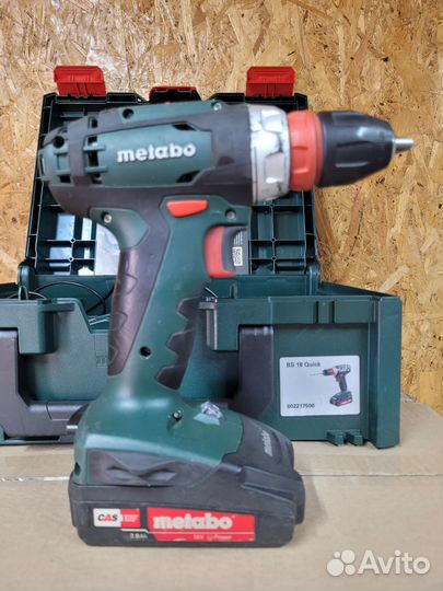 Metabo акумуляторный винтоверт BS 18 Quick