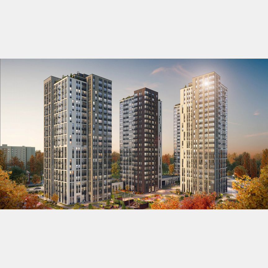 2-к. квартира, 43,5 м², 11/30 эт.