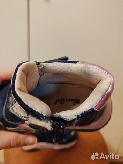 Ботинки для девочки демисезонные 24 размер