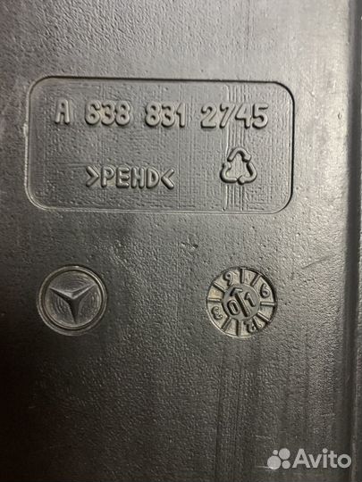 Дефлектор воздуховода центральный mercedes vito