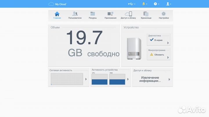 WD MyCloud Mirror