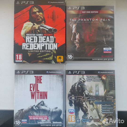 Игры диски ps3