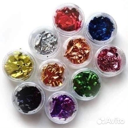 Поталь для дизайна ногтей