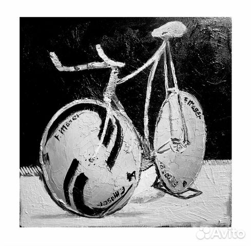 Картина, холст на картоне, масло