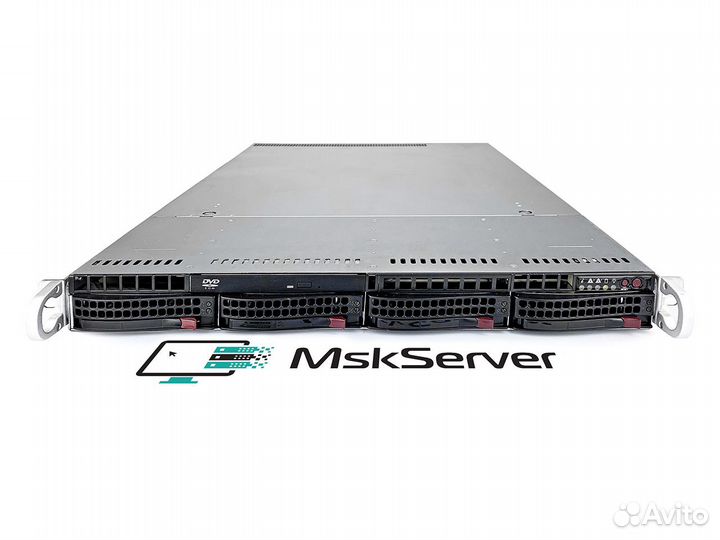 Сервер Supermicro 6018R-wtrt 2x E5-2699v4 256Gb