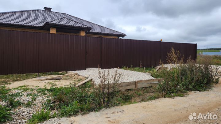 Заборы под ключ