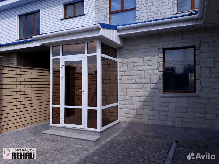 Rehau. Пластиковые окна от 7 дне, входные группы