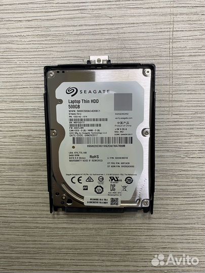 Жесткий диск 500 gb Seagate ST500LT012 2.5