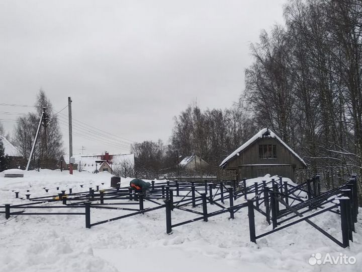 Винтовые сваи с установкой под ключ