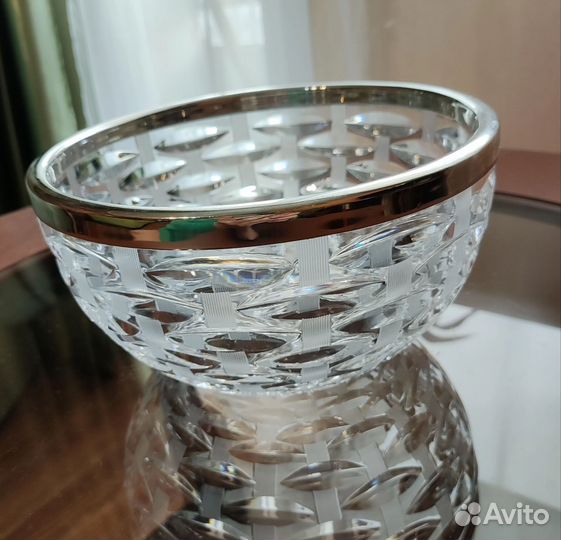 Ваза хрустальная большая СССР