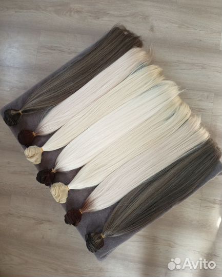 Биопротеиновые волосы для наращивания