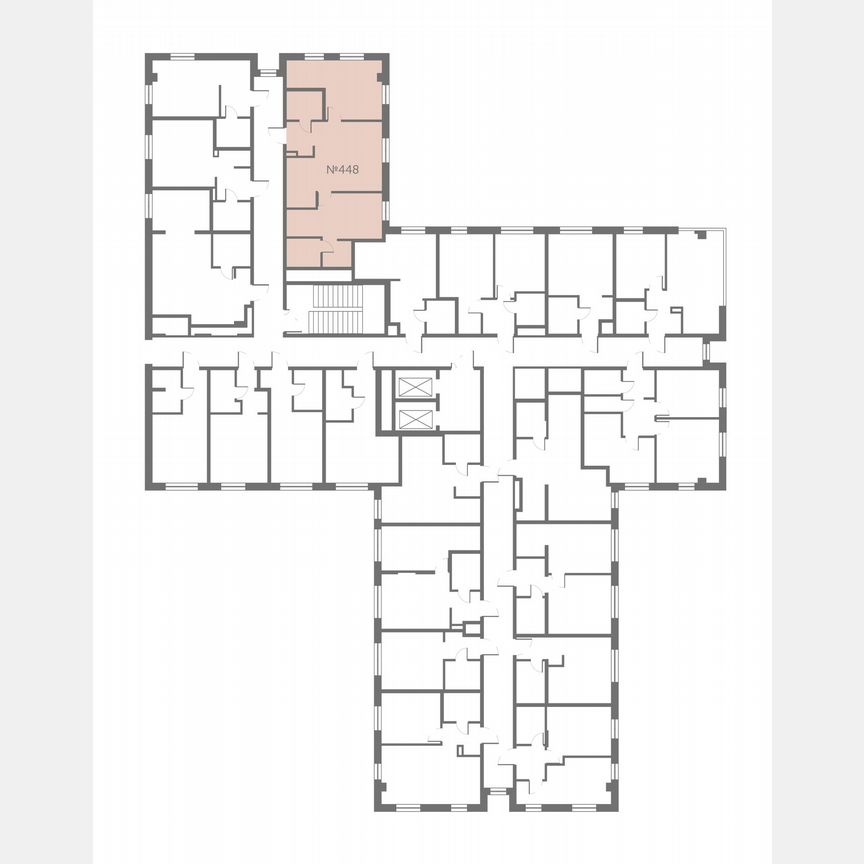 2-к. апартаменты, 65,8 м², 8/13 эт.