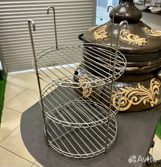 Этажерка для тандыра (Усиленная, с бортиками)