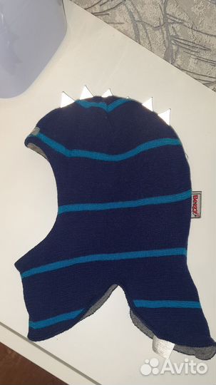 Шапка шлем зимний