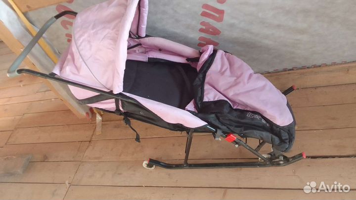 Коляска санки