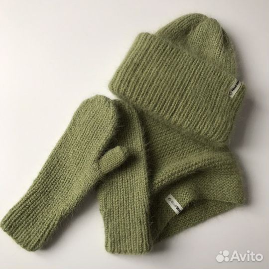 Вязаная шапка «такори» ручной работы