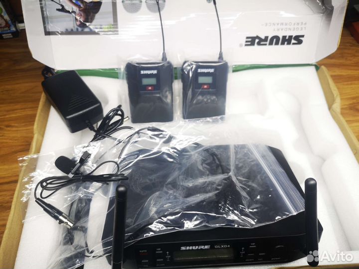 Петличный микрофон Радиосистема Shure glxd 4