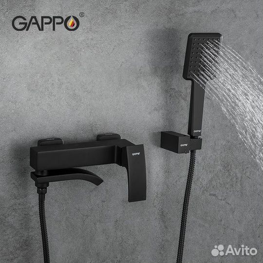 Смеситель для ванны с душем Gappo G3207-6