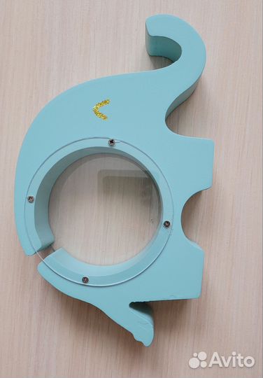 Копилка для денег деревянная слоник