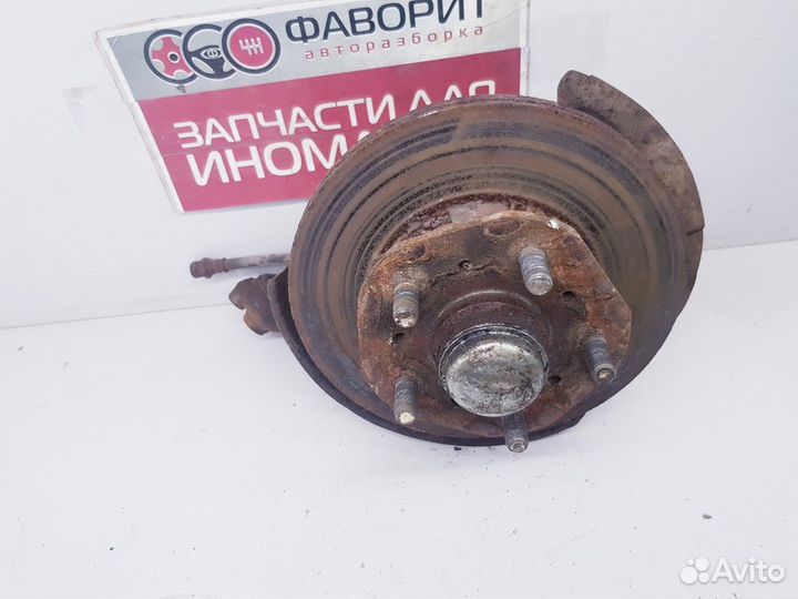 Кулак поворотный передний левый (Hyundai Porter)