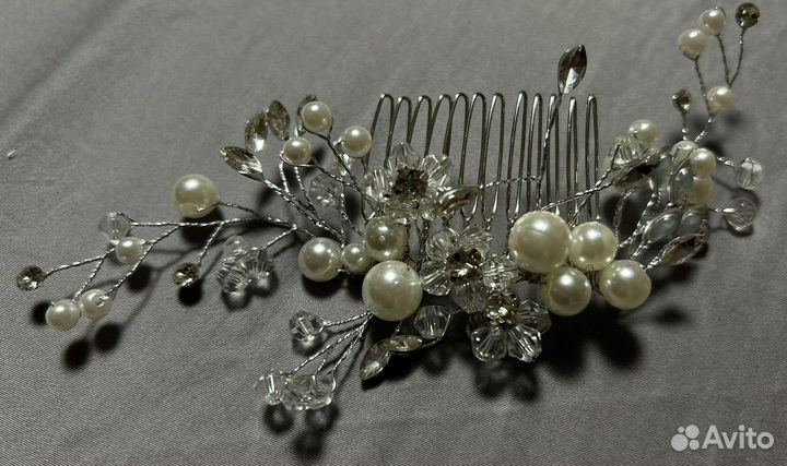 Заколки для волос (свадебный декор)